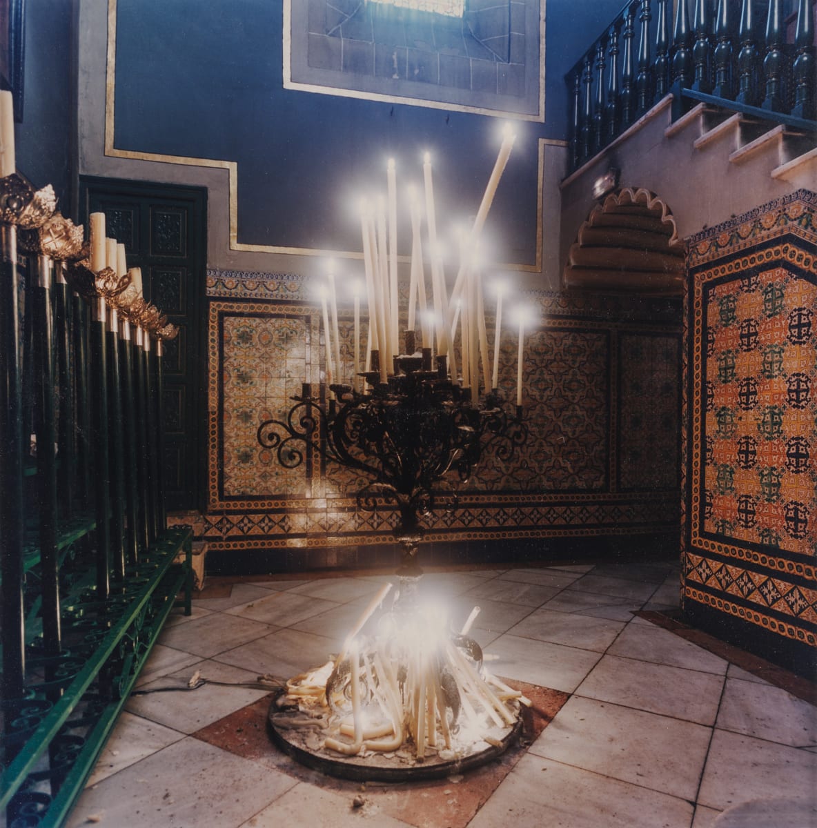 Church Candles, Semana Santo, Seville, Spain by Richard Ross 