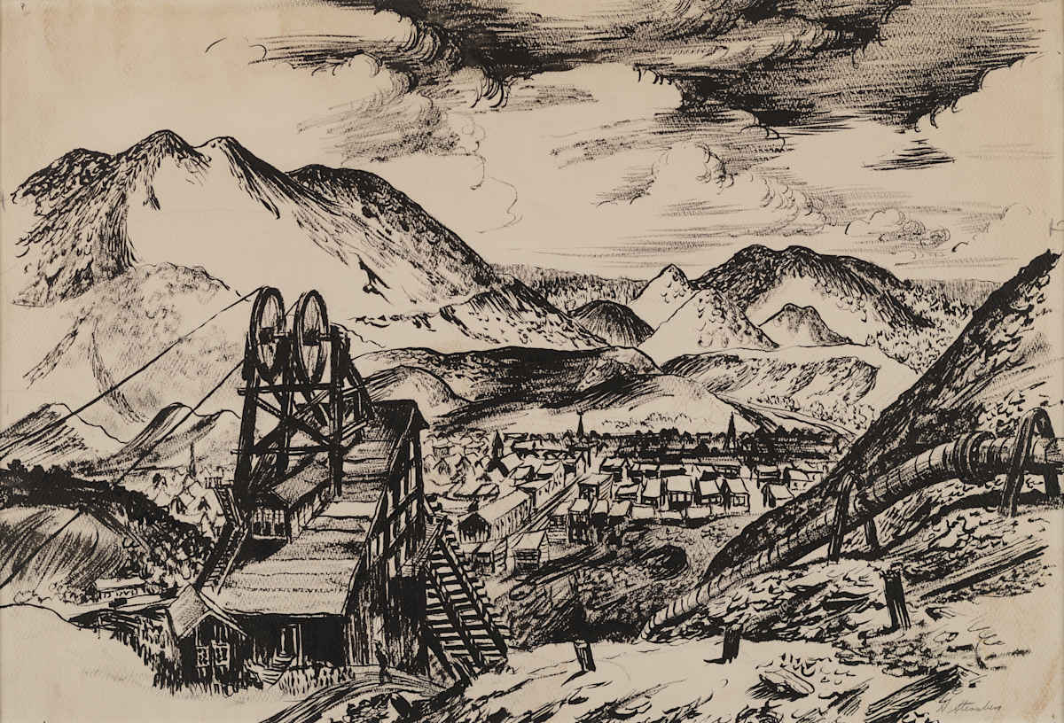 Mahanoy City, Pennsylvania by Harry Sternberg, Image 2.