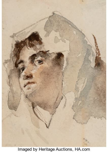 Group of Four Drawings by Italian School (19th Century) 