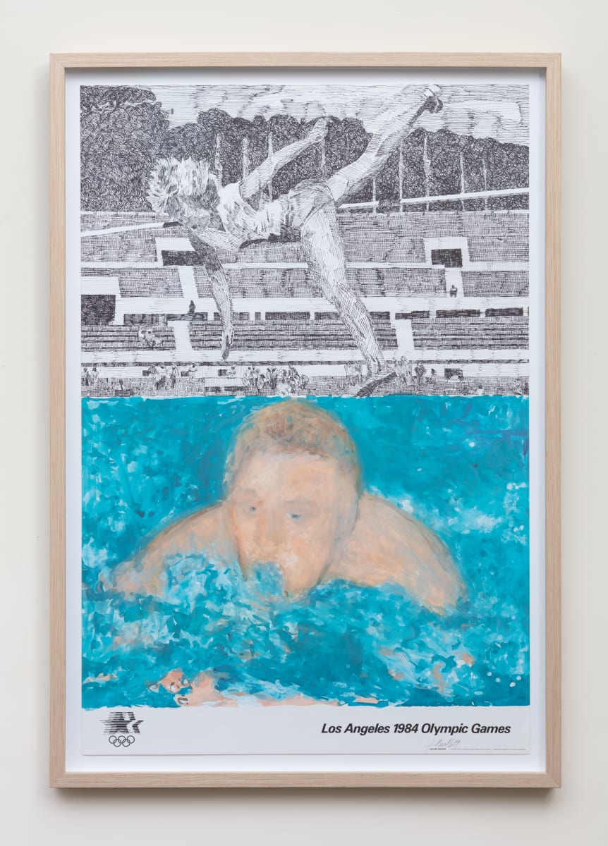 Los Angeles 1984 Olympic Games by Jennifer Bartlett  Image: Image Courtesy of Ashby & Graff Real Estate Art Collection. © 2024 Philippe Baron.