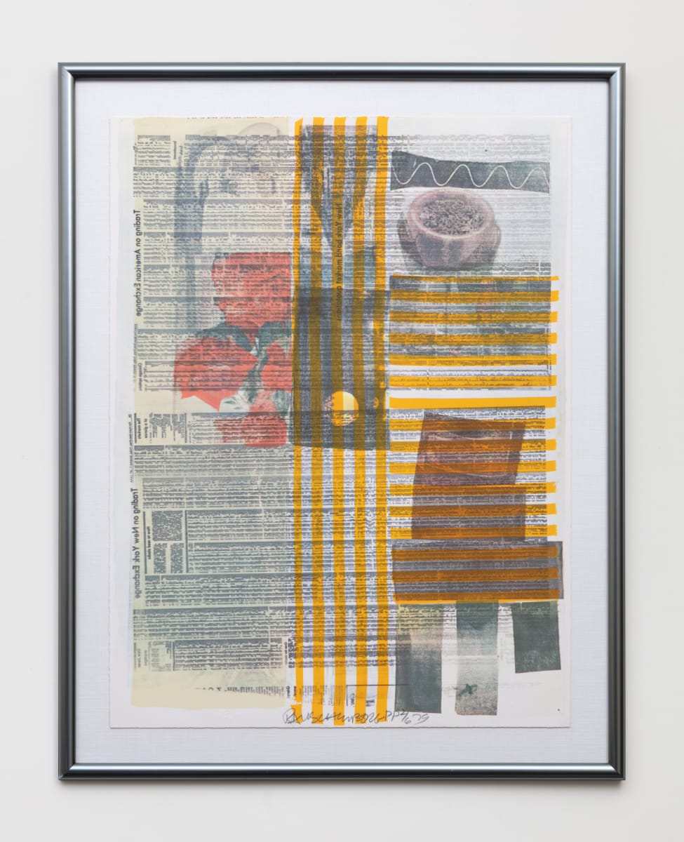 One More and We Will Be More Than Half Way There by Robert Rauschenberg  Image: Image Courtesy of Ashby & Graff Real Estate Art Collection. © 2024 Philippe Baron.