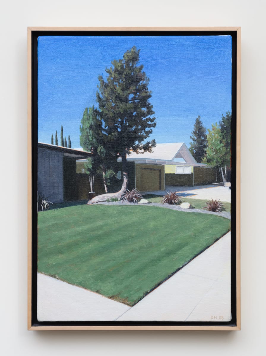 Eichler Lawn by Danny Heller  Image: Image Courtesy of Ashby & Graff Real Estate Art Collection. © 2024 Philippe Baron.
