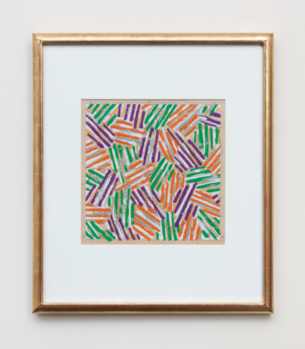 Untitled by Jasper Johns  Image: Image Courtesy of Ashby & Graff Real Estate Art Collection. © 2024 Philippe Baron.