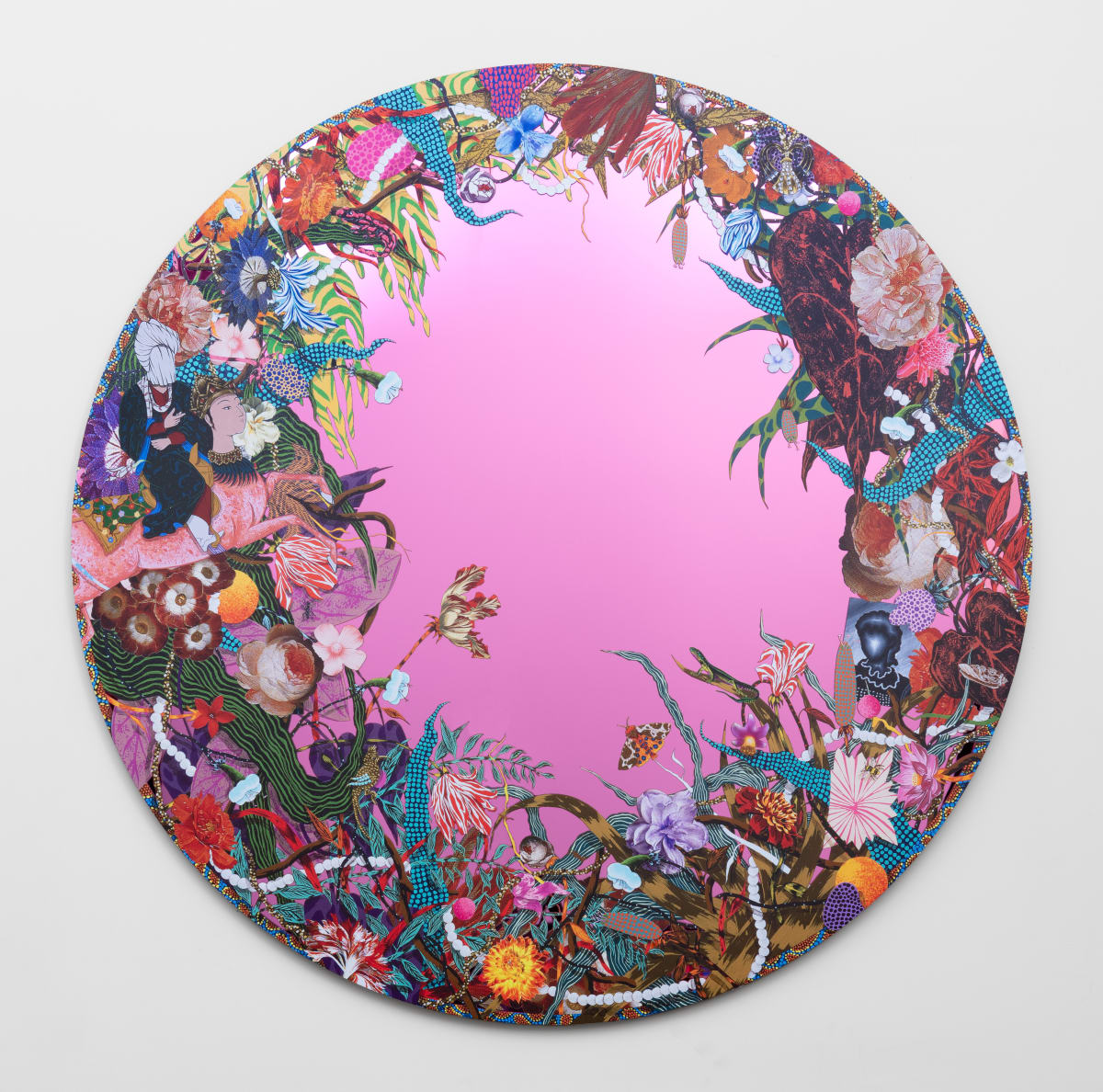 Eternal Reflection (Pink) by Amir Fallah  Image: Image Courtesy of Ashby & Graff Real Estate Art Collection. © 2024 Philippe Baron.