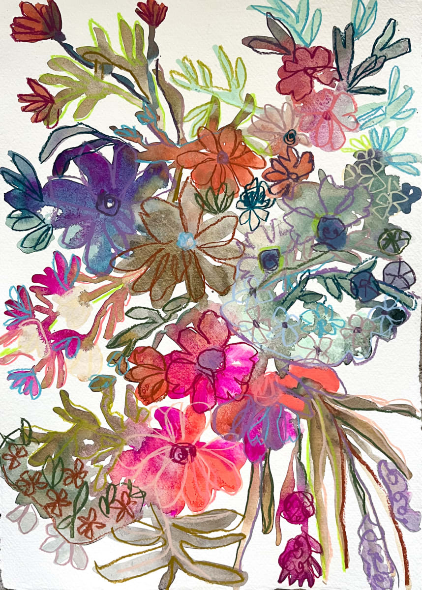 Trebah I by Lucy Innes Williams 