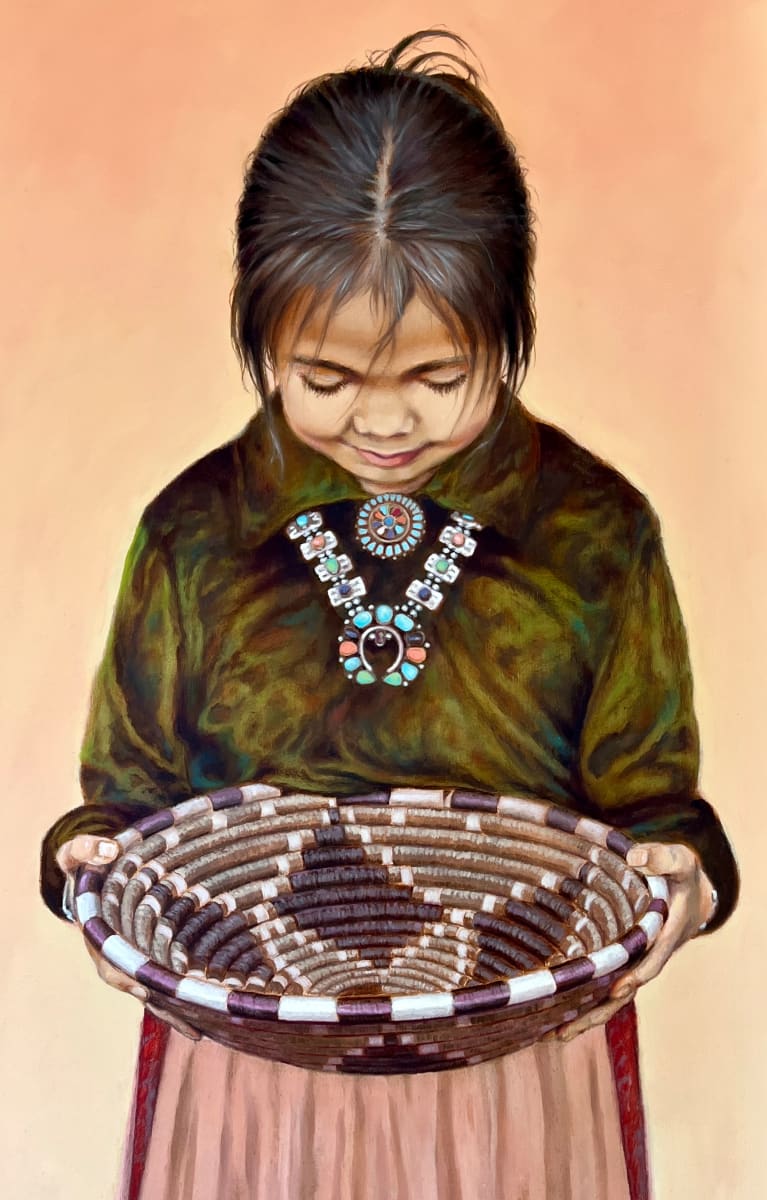 Basket of Blessings by Karen Clarkson  Image: A Navajo basket of blessings!