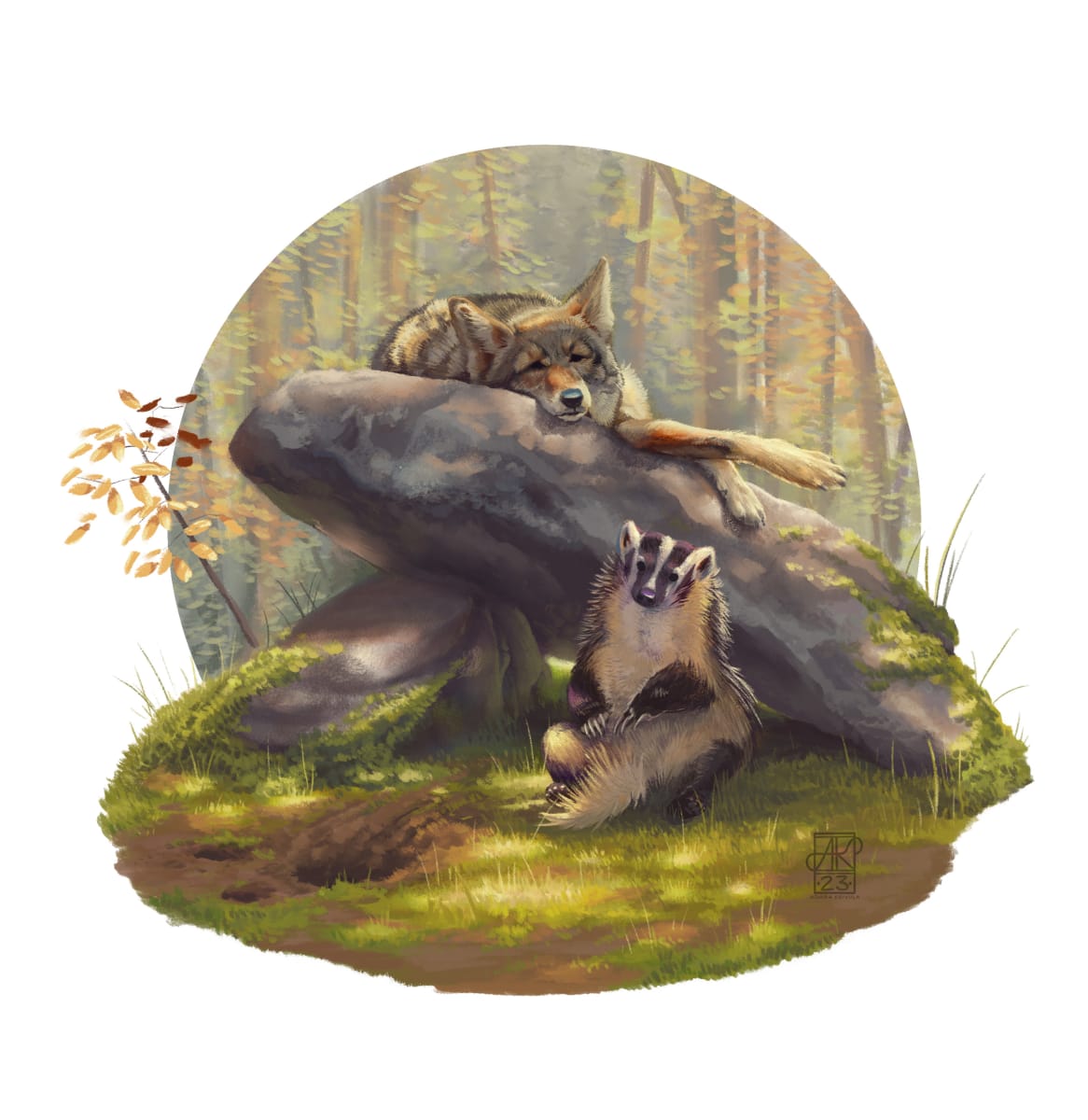 An Unlikely Friendship by Adara Koivula 