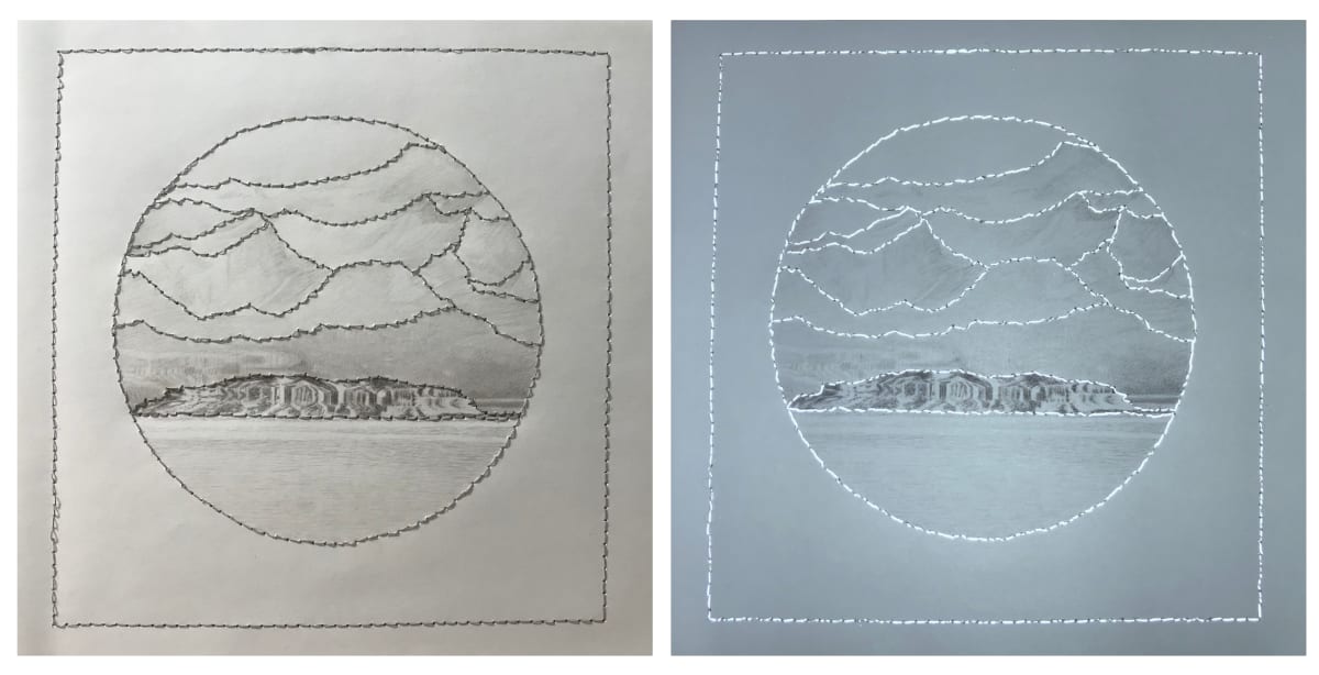 Fata Morgana: Reflections of Antarctica I [ambient & flash] by Michelle Schwengel-Regala 