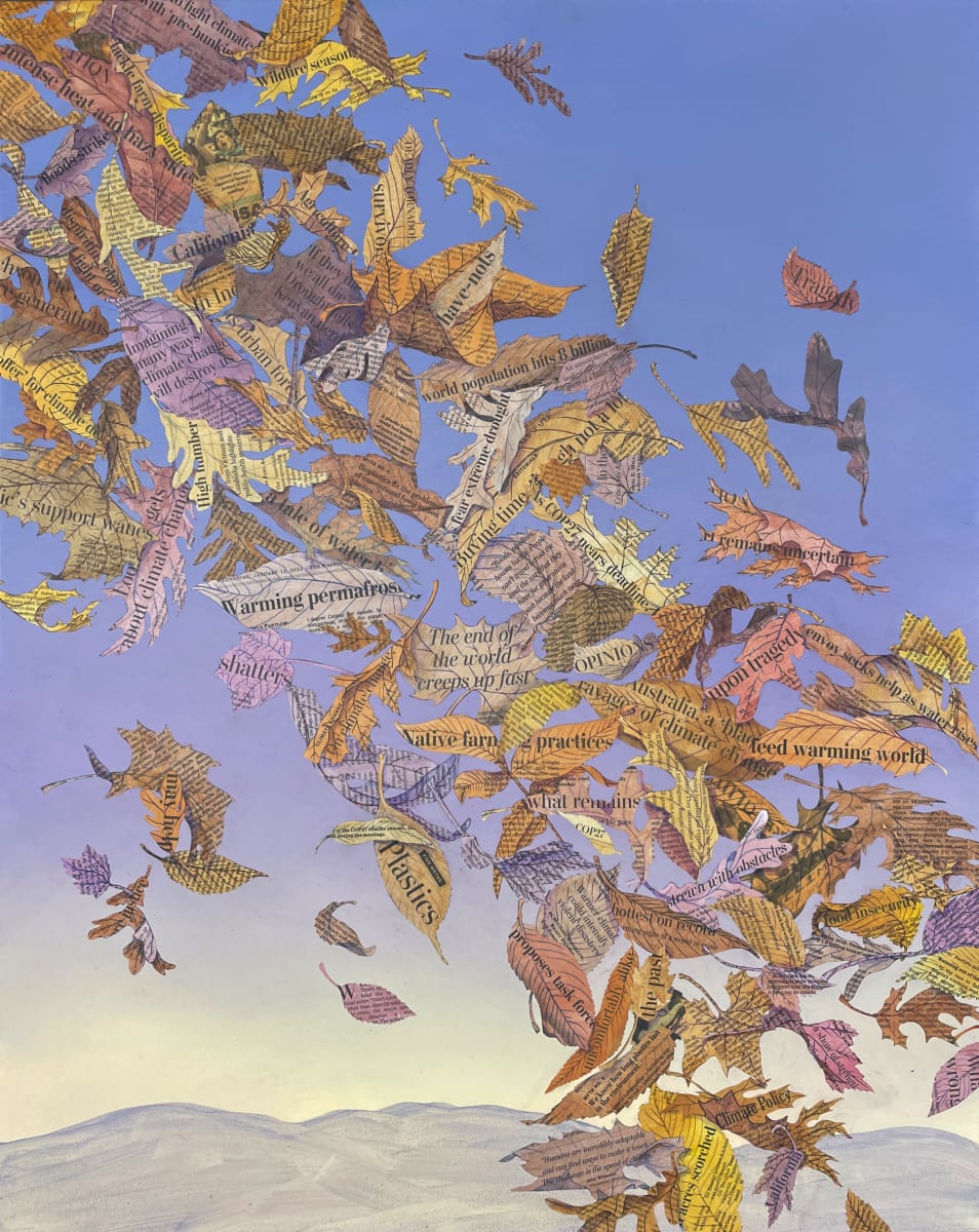 Leaf Storm V by Taina Litwak 