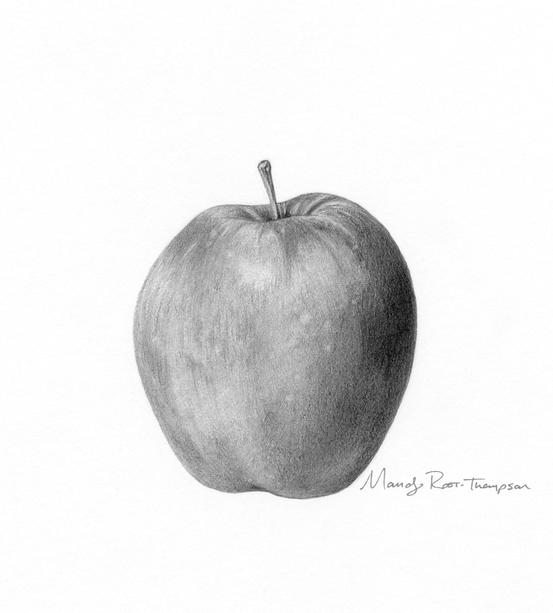 Apple Study by Mandy Root-Thompson 