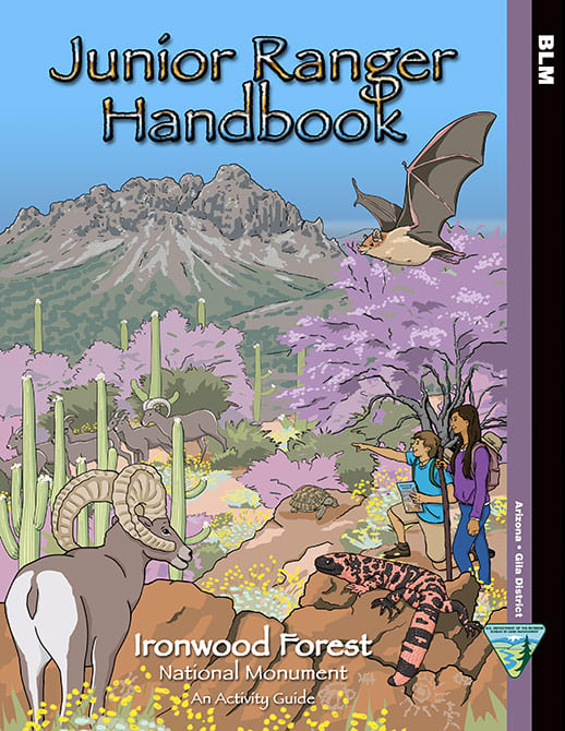 Ironwood Forest Junior Ranger Activity Guide by Rachel Ivanyi, AFC 