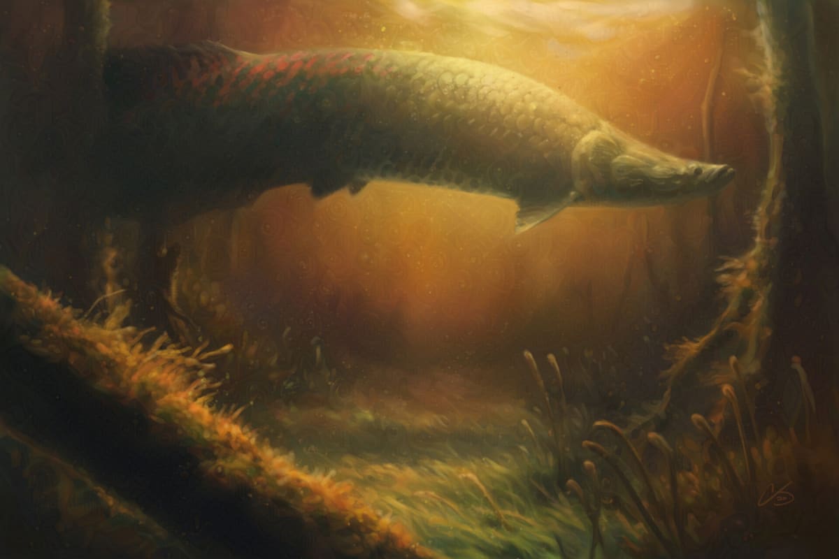 Arapaima (Arapaima Gigas) by C. J. Ellison 