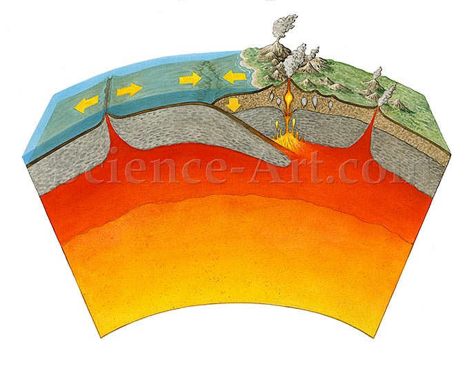 Convergent Boundary by Carol Schwartz 