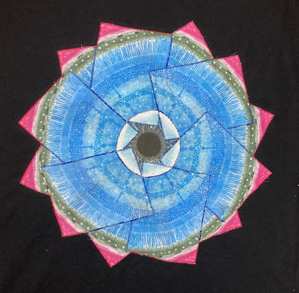 Mandala of the retinal neurons by Nancy Tilson-Mallett 