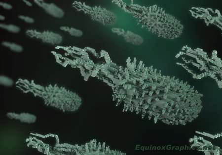 Lego Bacteria by Dr Jon Heras 