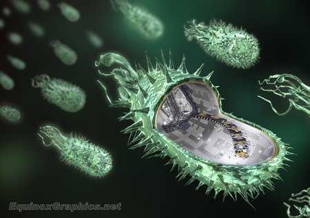 Artificial Bacteria by Dr Jon Heras 