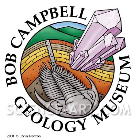 Campbell Geology Museum Logo by John Norton 