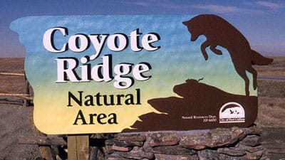 Coyote Ridge Sign by R. Gary Raham 