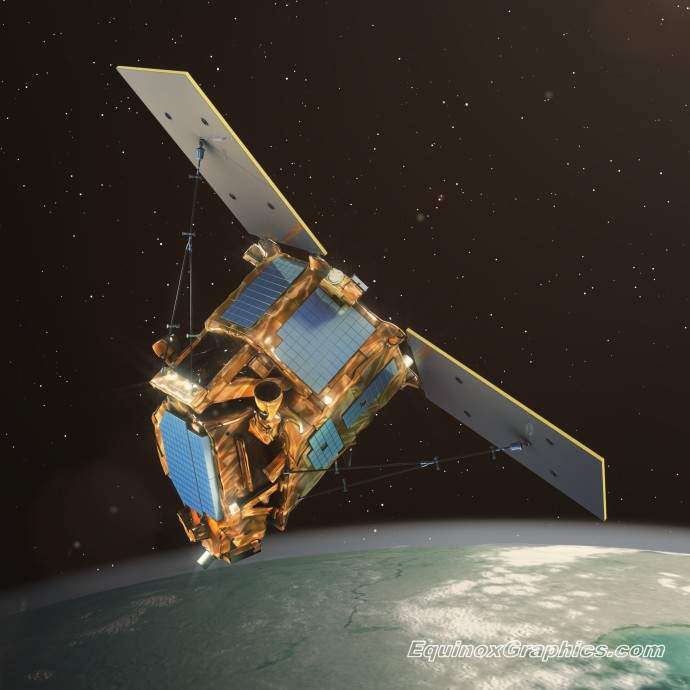 FLEX satellite for Airbus Defence & Space by Dr Jon Heras 