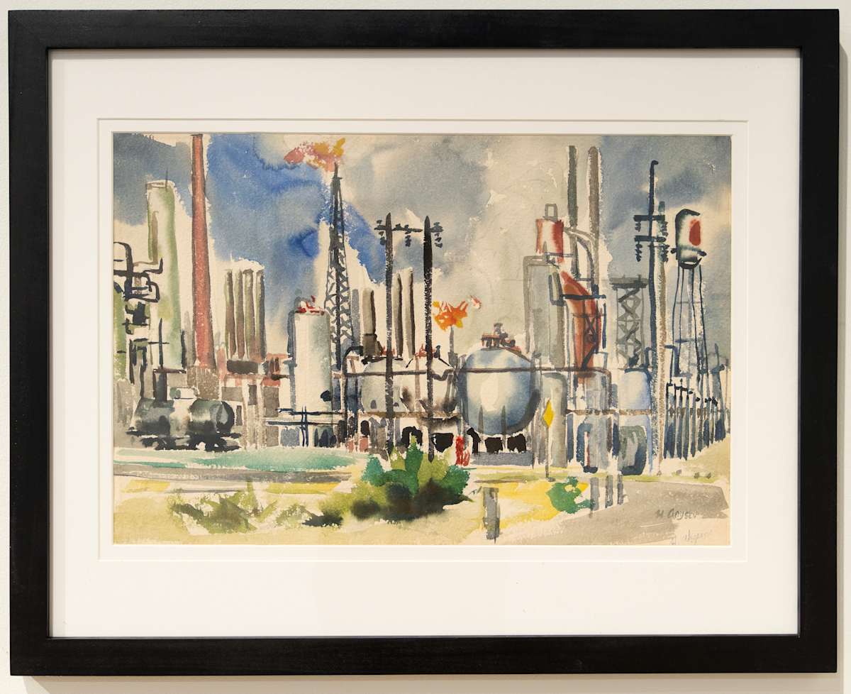 Untitled(OilRefinery) by Harry Ahysen, Image 2.