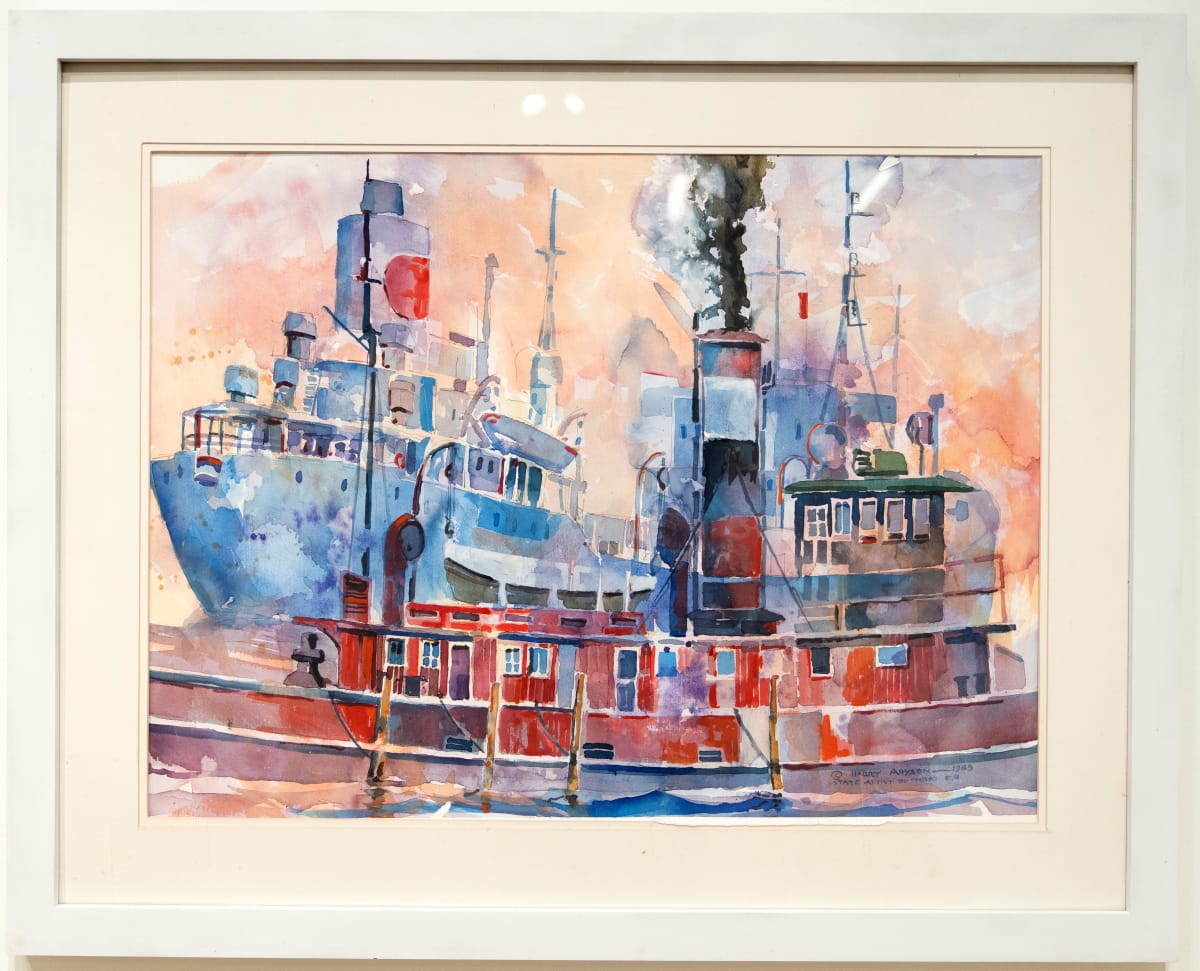 Two Ships by Harry Ahysen 