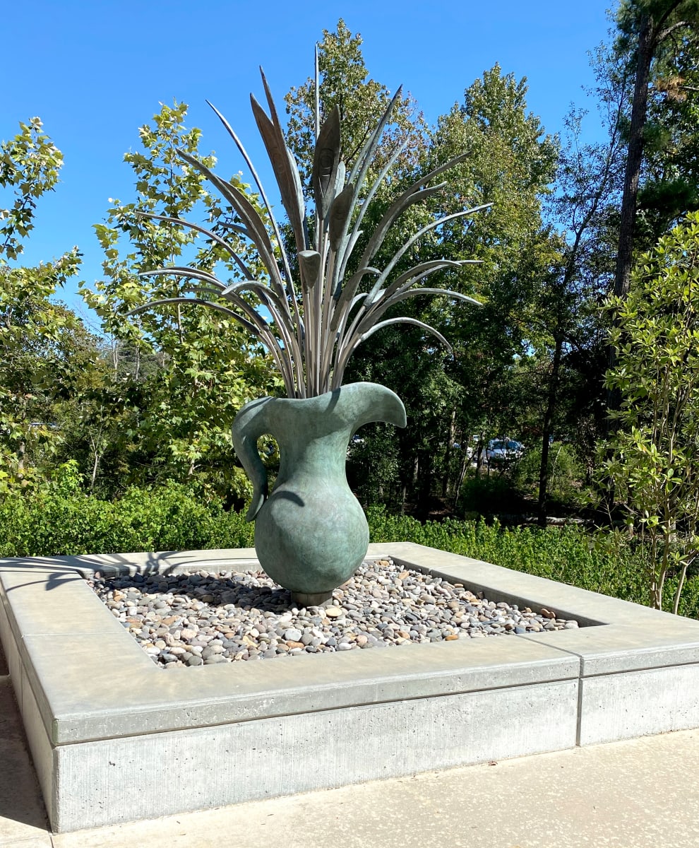 Pitcher with Flowers by James Surls 