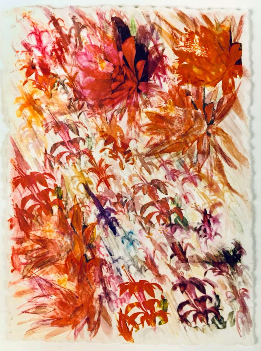 Red Falling by Susan Detroy 