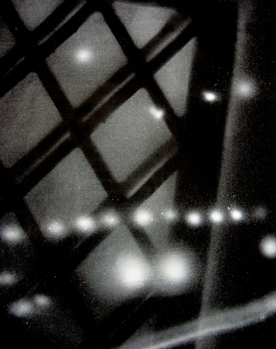 night with diamond panes 