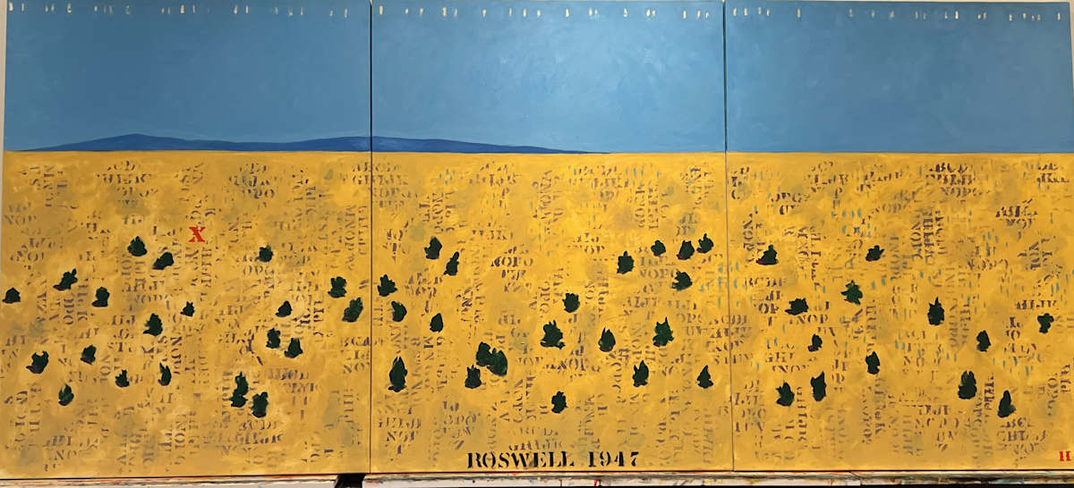 "Roswell 1947" by hugo anderson 