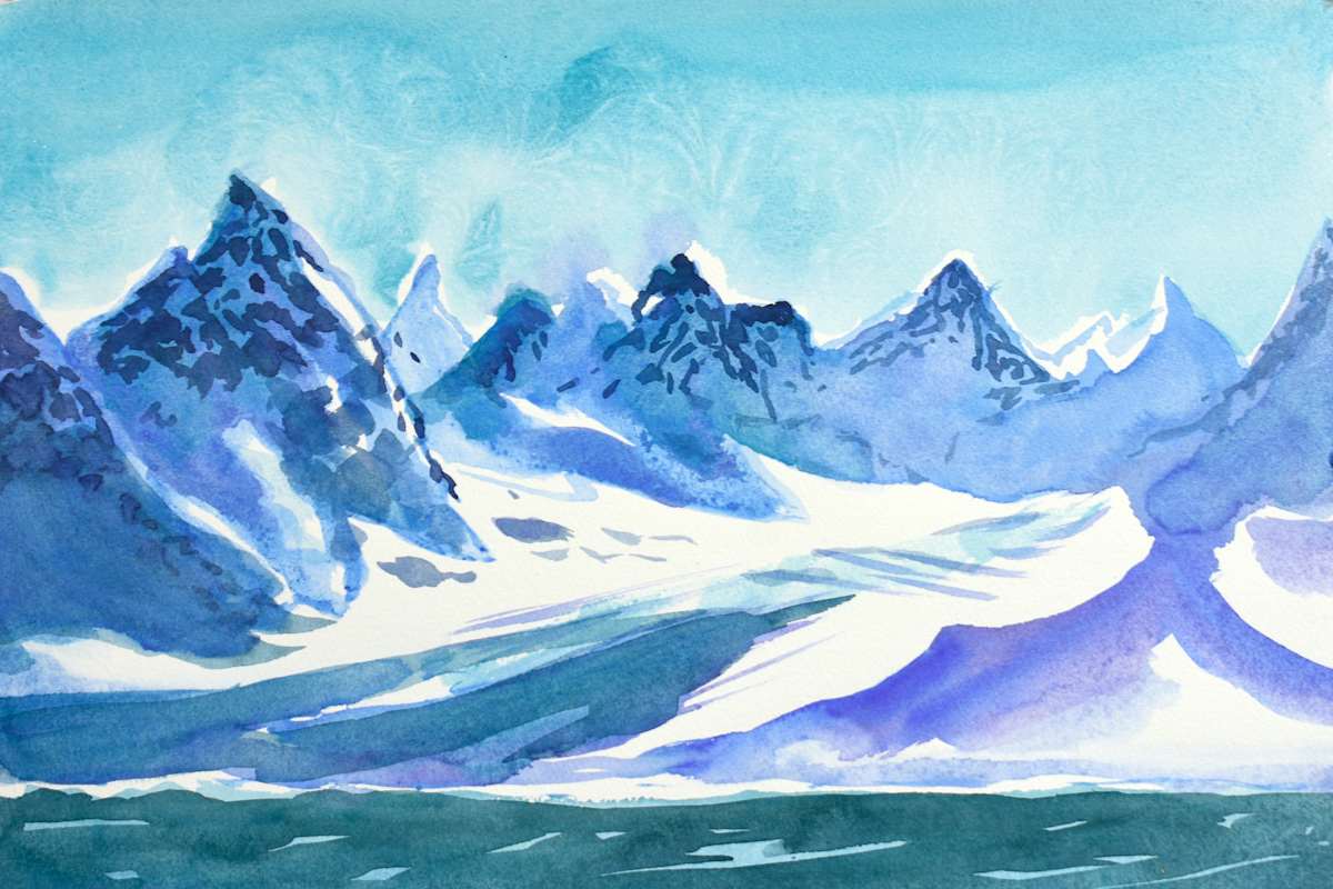 Magdalenefjorden by Melanie Kozol  Image: High Arctic