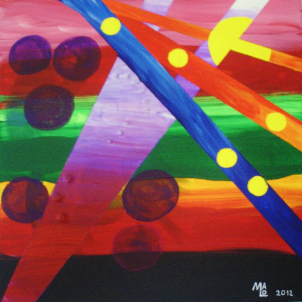 MAGIC RAYS / STRAHLENZAUBER by MaLo Magic Blue - Mario Lorenz 