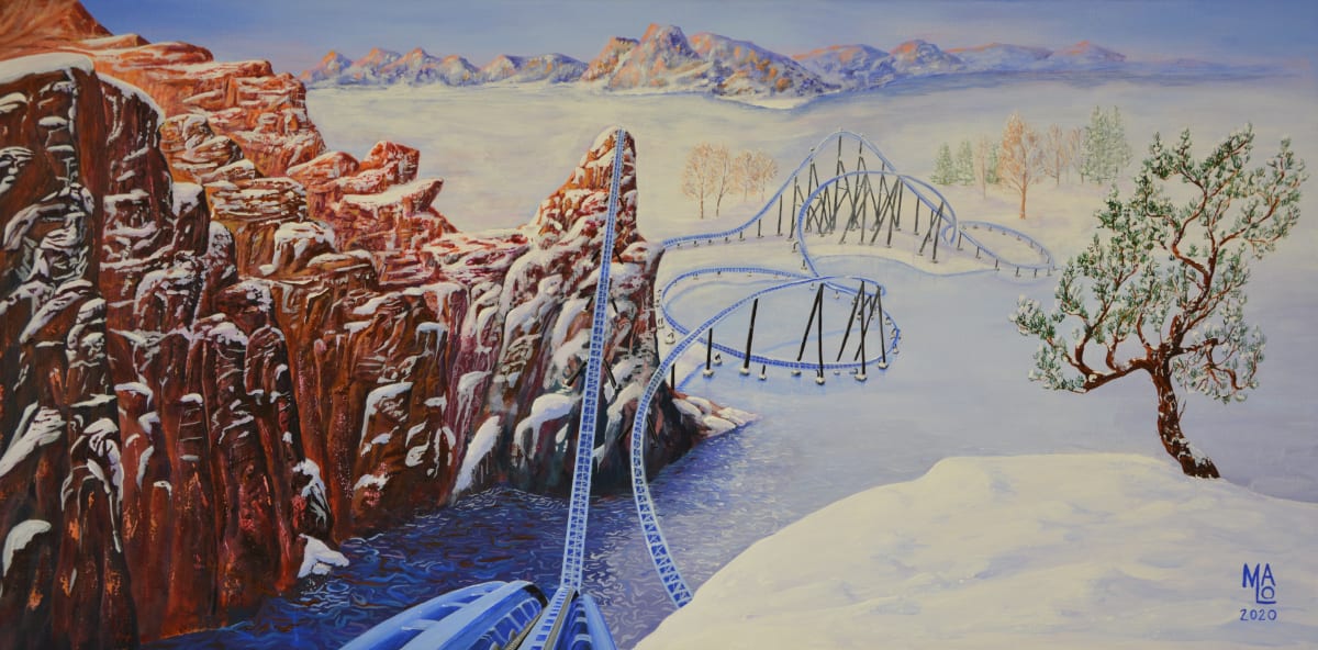 GOLIATH - ROLLER COASTER by MaLo Magic Blue - Mario Lorenz 
