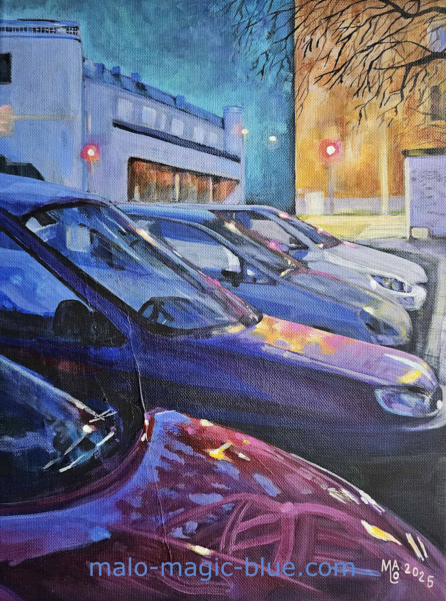 SLEEPING CARS by MaLo Magic Blue - Mario Lorenz 