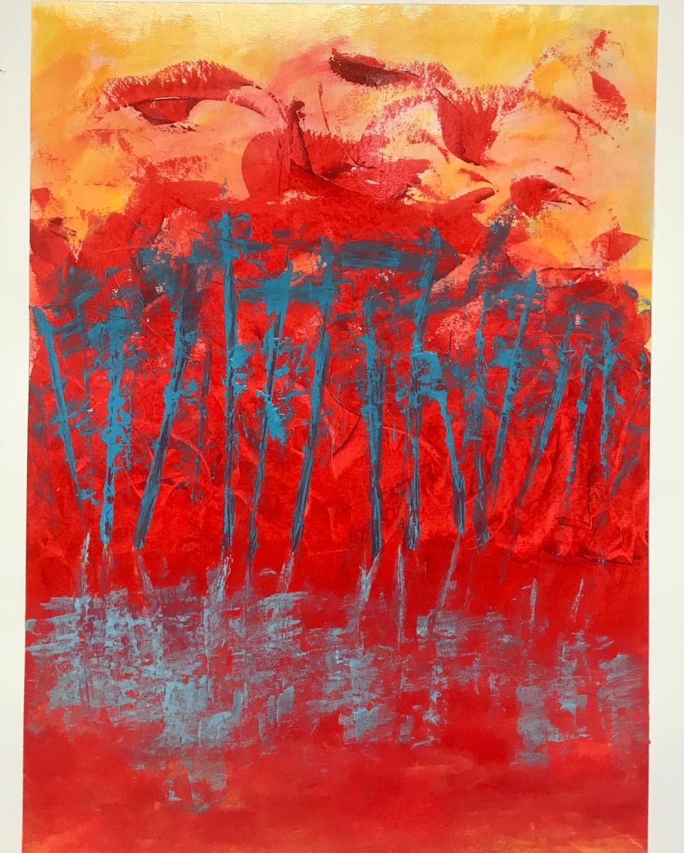 Red Lake / Blue Trees  Image: Limited Edition of 25