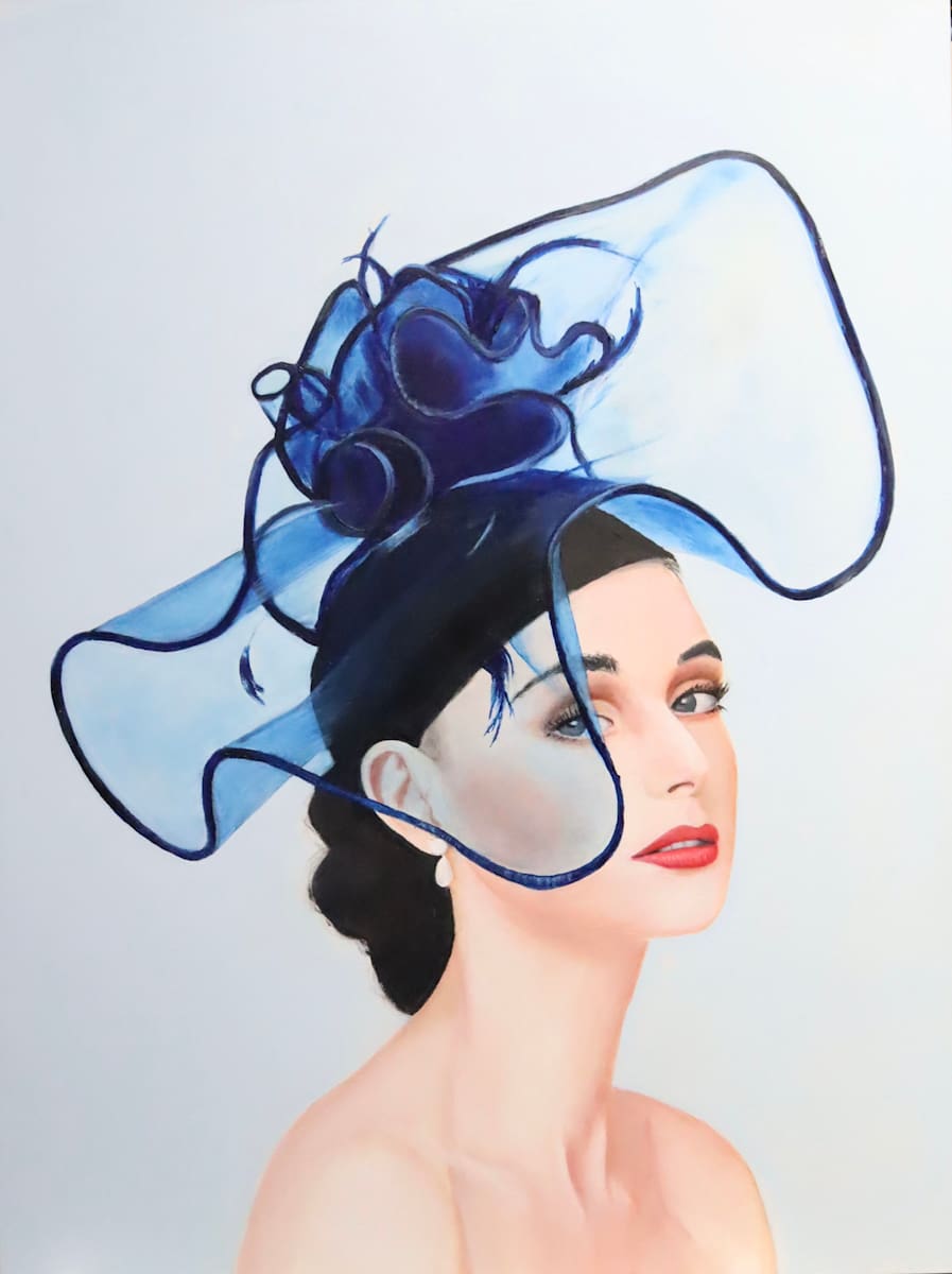 BLUE HAT by CLARK W FOBES, Image 3.