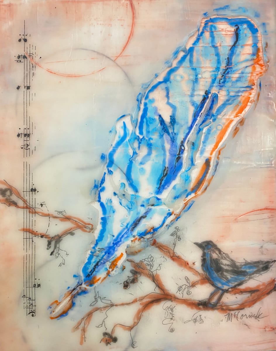 Blue Feathered Friends, I 