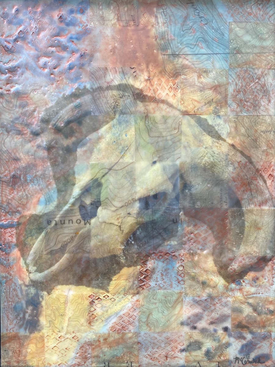 Dust to Dust on a Checkerboard Landscape II by Paula McCormick 