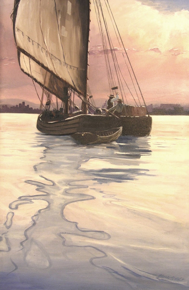San Francisco Bay, 1892 by Charles E. White  Image: "San Francisco Bay, 1892" by Charles E. White, 2001  