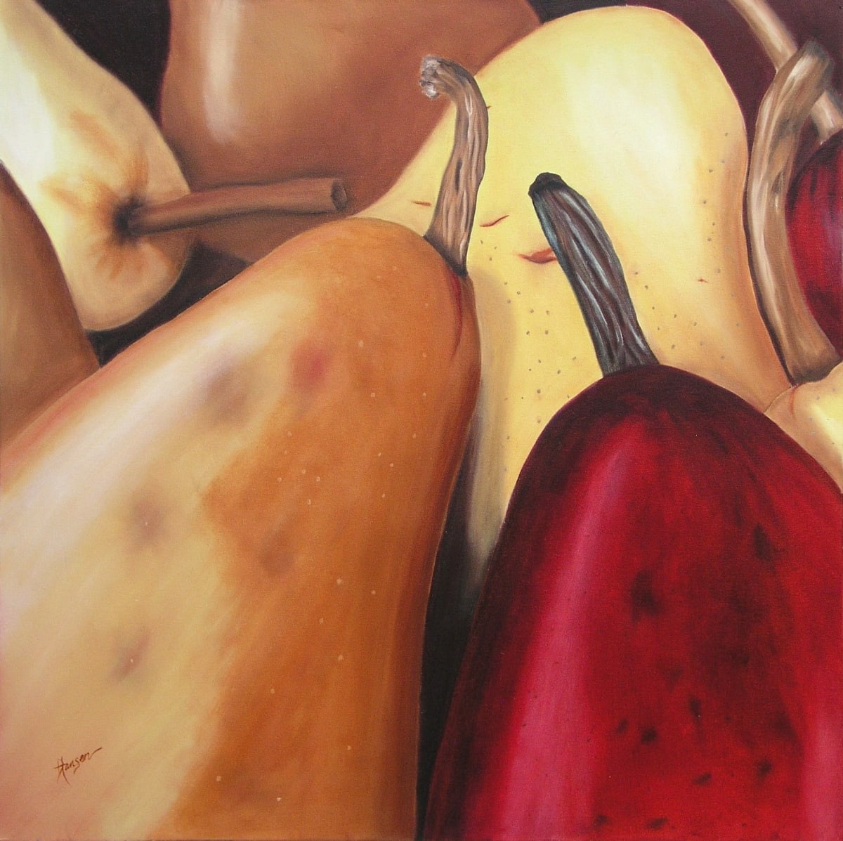 Pears by Debbie Hansen  Image: "Pears," by Debbie Hansen, 2005