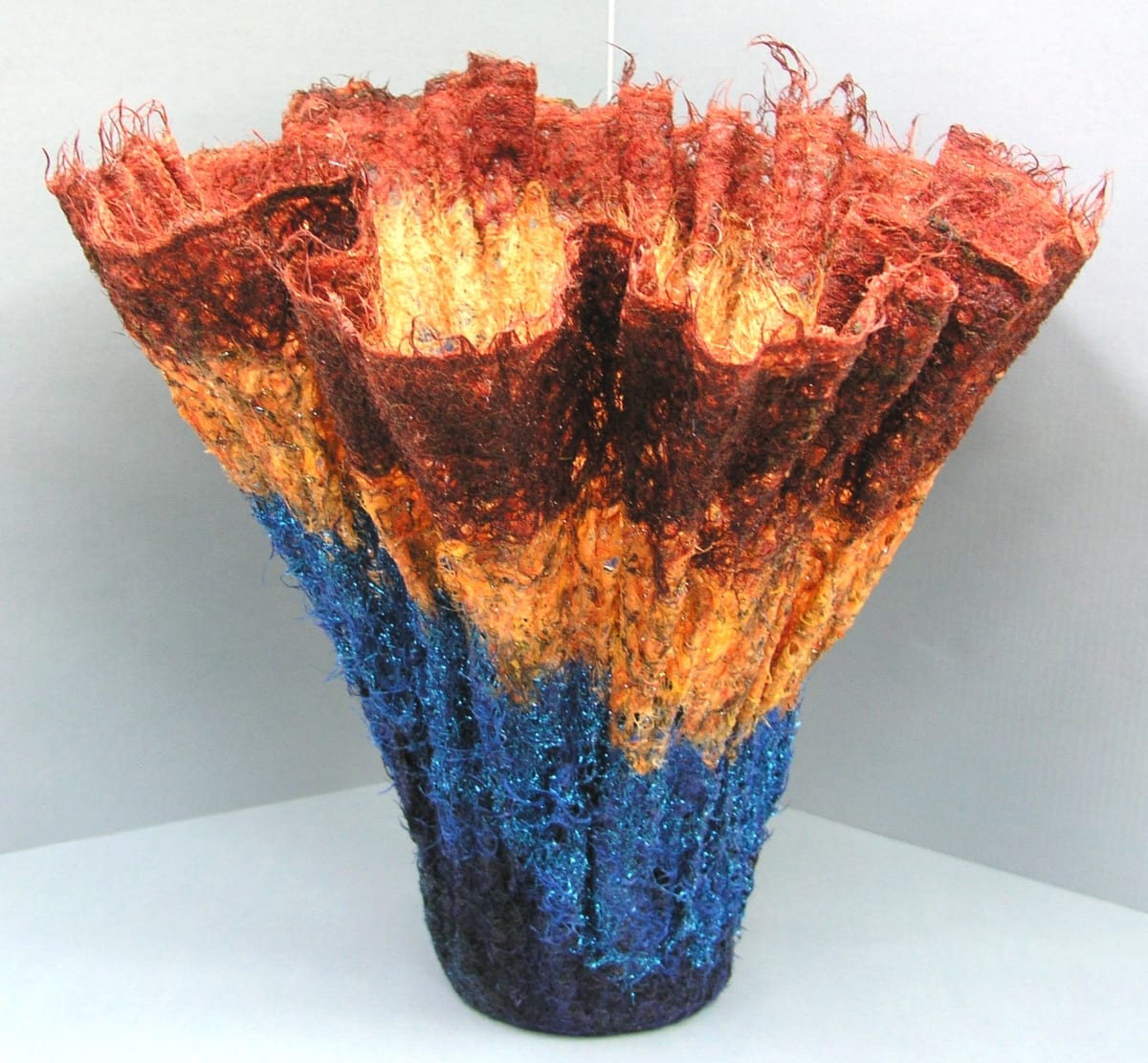 Steve's Copper Seas by Beverly Laughlin  Image: "Steve's Copper Seas," by Beverly Laughlin, 2006