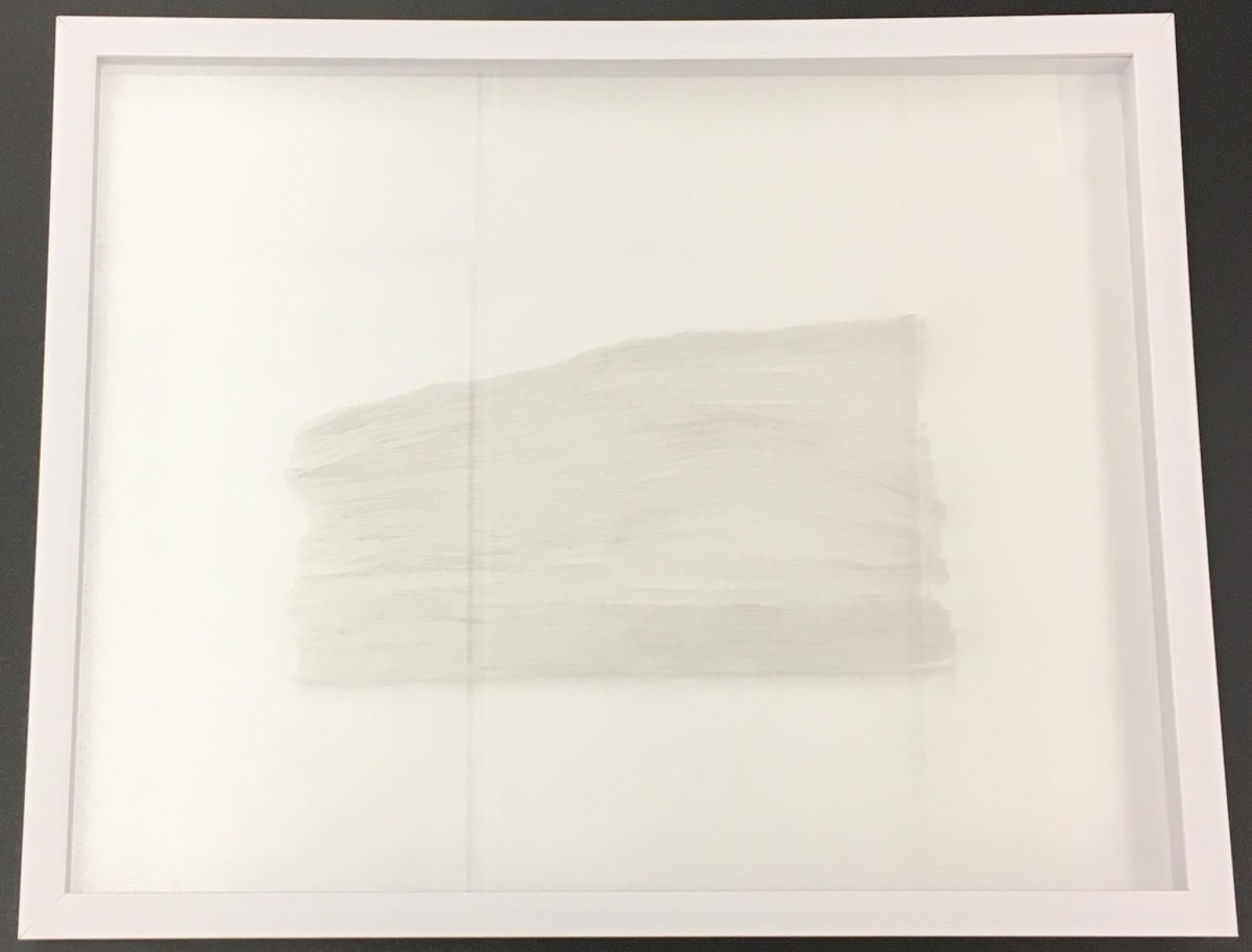 Sedimentation Study 1 by Lisa Bethancourt  Image: "Sedimentation Study 1," paper artwork by Lisa Bethancourt, 2018