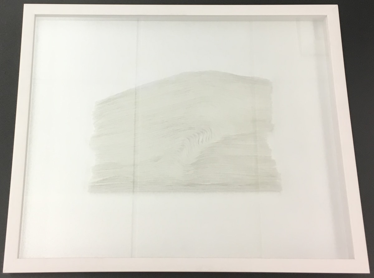 Sedimentation Study 2 by Lisa Bethancourt  Image: "Sedimentation Study 2," paper artwork by Lisa Bethancourt, 2018