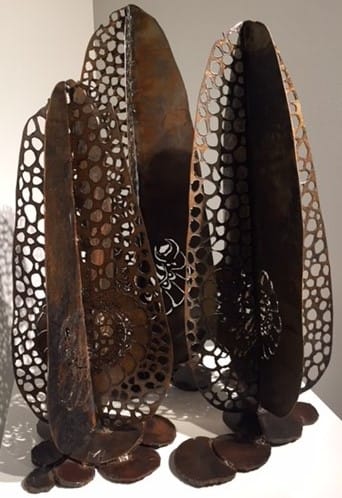 Beetle Eggs by Maureen Hearty  Image: "Beetle Eggs," sculpture by Maureen Hearty, 2017
