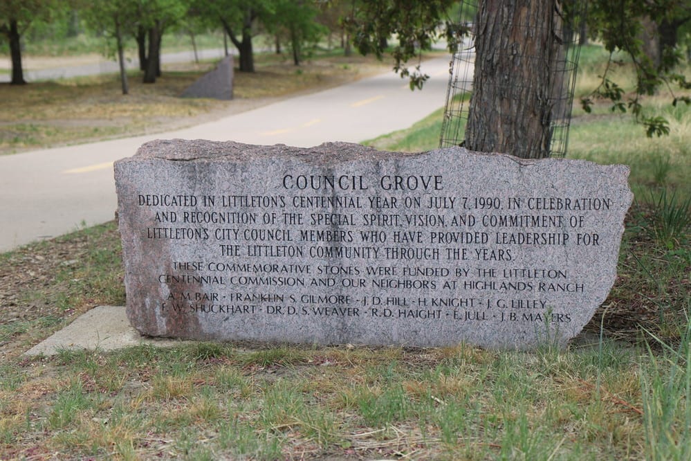 Council Grove by Unknown  Image: Council Grove, main title rock, 2013