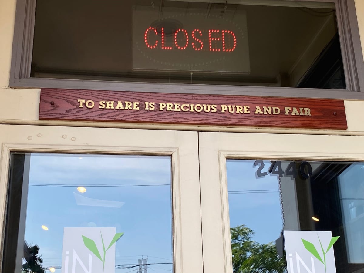 To Share is Precious Pure and Fair by Anuar Maauad  Image: "To Share is Precious, Pure and Fair" by Anuar Maauad, 2019 (closeup)