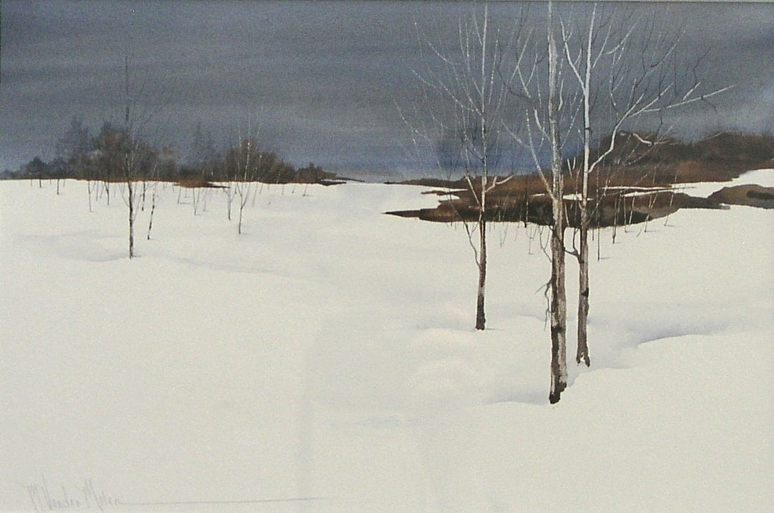 Untitled - Winter by Mary Vander Molen  Image: "Untitled - Winter" by Mary Vander Molen, 1977