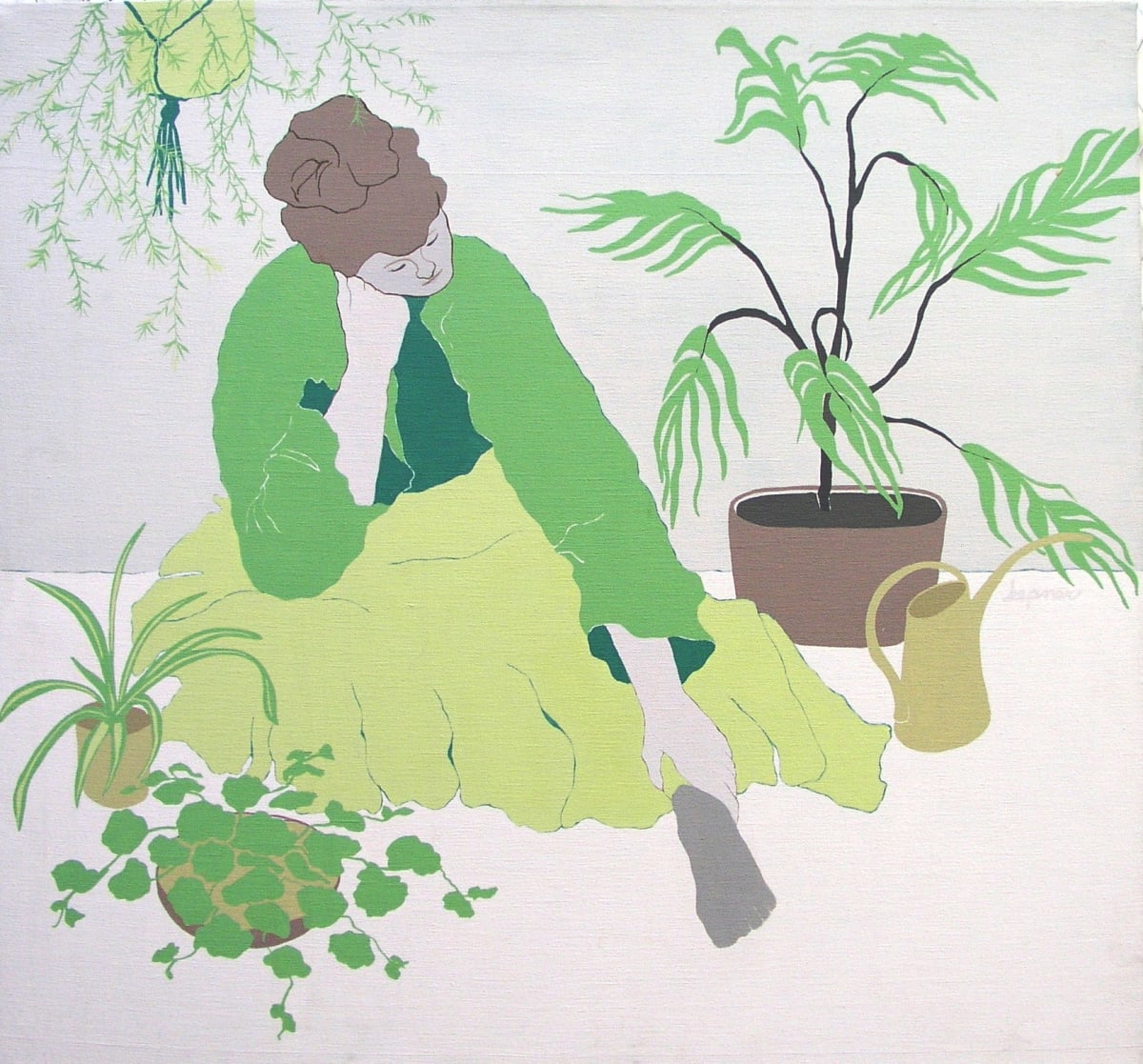 Indoor Gardener by Nancy Kepner  Image: "Indoor Gardener" by Nancy Kepner, 1977