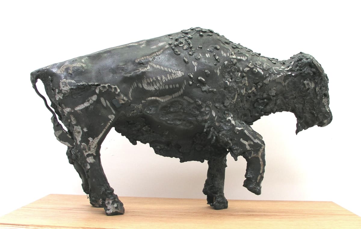 Untitled - buffalo by Varian Ashbaugh  Image: "Untitled - buffalo" by Varian Ashbaugh, 1950