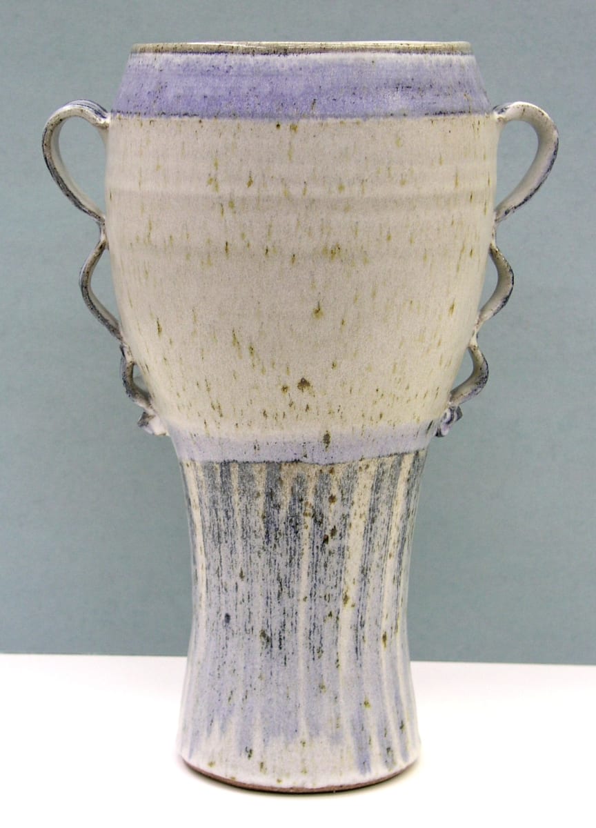 Untitled by Carolyn C. Thompson  Image: "Untitled" stoneware vase, by Carolyn C. Thompson, 1984.