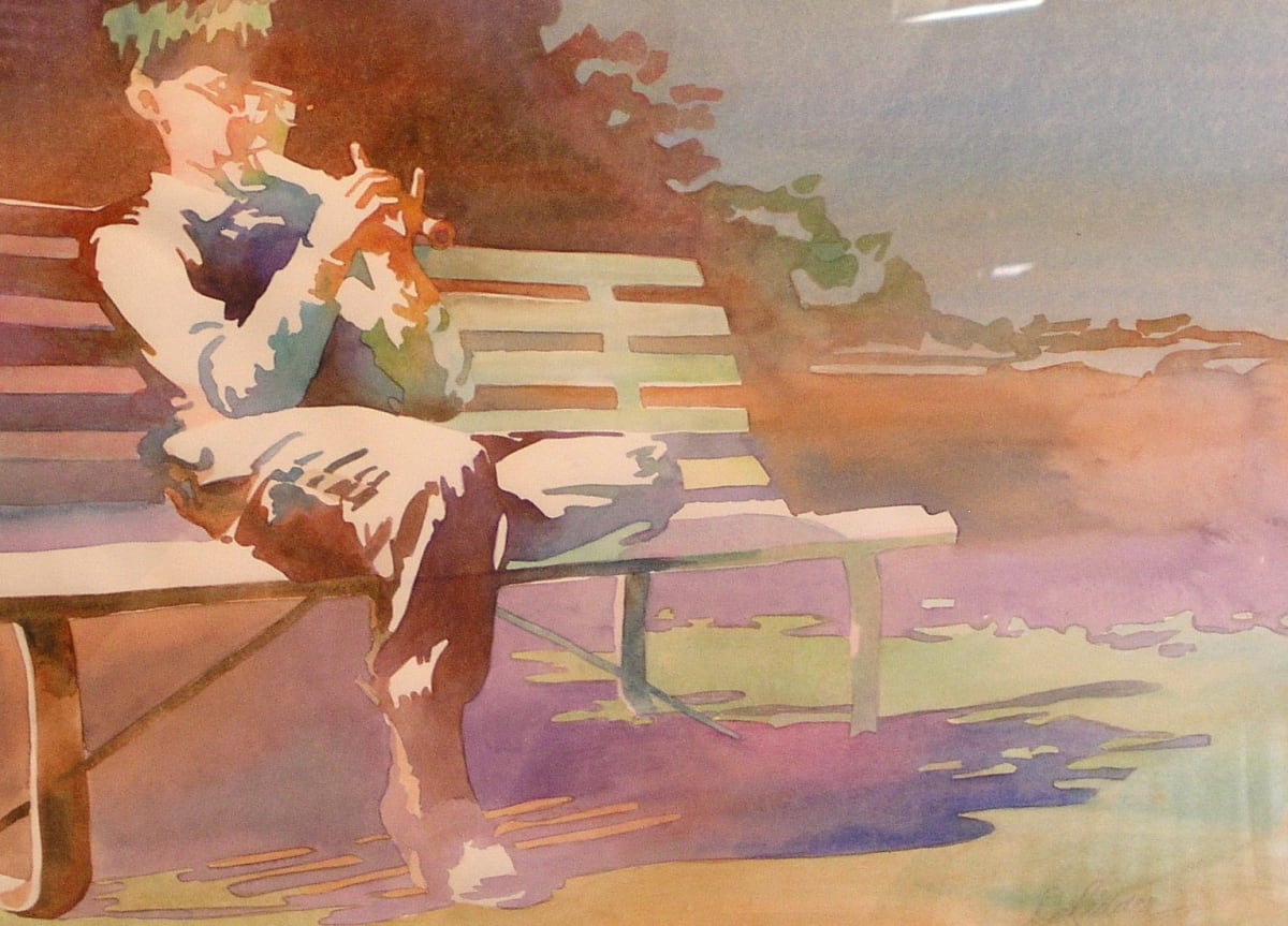 Music for a May Morning by Estelle DeRidder  Image: "Music for a May Morning" by Estelle DeRidder, 1989.